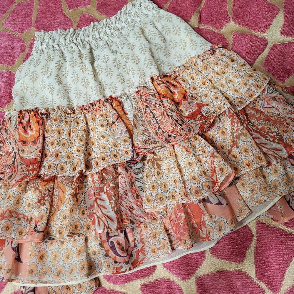 Misa Ruffle Skirt size xs